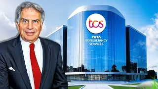 How BIG is TCS (Tata Consultancy Services) 🔥 Case Study | History | TATA Group | Live Hindi