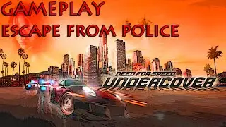 Need for Speed Undercover - Running away from the Police|Smashing Police Cars