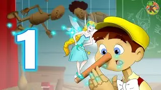 Pinocchio - Part 1 | KONDOSAN English | Fairy Tales & Bedtime Stories for Kids