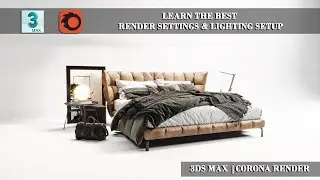 Best Studio Lighting - Corona Renderer & 3dsmax ( Photorealistic Rendering )