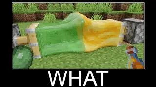 Minecraft realistic wait what meme, Lava, Water, Slime #199