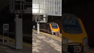 CrossCountry Voyagers 220002 & 221122 depart Darlington.