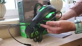 Игровые наушники Harper Gaming Mirro GHS-R100 (Распаковка)