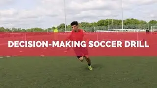 How to improve decision-making in soccer | College soccer drill