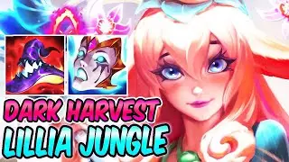 FULL AP DARK HARVEST LILLIA JUNGLE | Build & Runes | SHAN HAI SCROLLS LILLIA | League of Legends