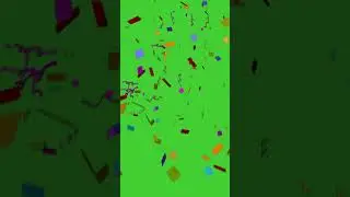 Confetti Green Screen Effect | HD | FREE DOWNLOAD