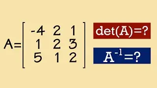 How to find the inverse of a 3 by 3 matrix (the fast way)