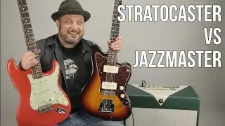 Stratocaster VS Jazzmaster Which Guitar Do You Like More ? Marty Schwartz Shows his Guitars