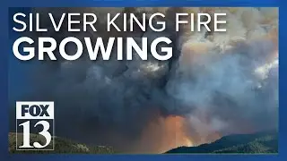 Silver King Fire grows to over 5,400 acres