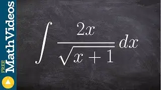 How to use usub to find the integral with a square root in the denominator