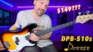 Donner Electric Bass Guitar - DPB-510s