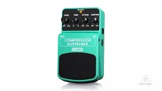 CS400 | Compressor/Sustainer Pedal
