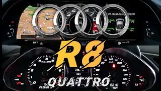 ALL AUDI R8 QUATTRO [TYPE42 TYPE4S] (2007-2023) ACCELERATION BATTLE 0-100