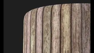 Sunbleached Wooden Planks - Substance Designer
