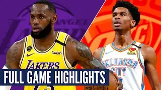 LAKERS vs THUNDER |  NBA HIGHLIGHTS 2021 SEASON