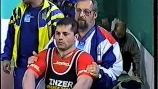 Victor Furazhkin and Boris Sheiko at European Powerlifting Championships 2001