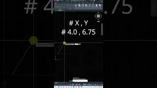 How to draw a line Using Specific Coordinates in AutoCAD #autocaddrawing #autocadforbeginners