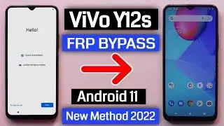 Vivo Y12s (V2026) Frp Bypass/Unlock Google Account Android 11 - No V-Apps Store New Method 2022