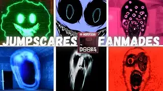 Roblox Doors ALL FANMADES JUMPSCARES (HARDCORE, FRAGMENTED, FEAR, IMPOSSIBLE, MAYHEM AND MORE!)