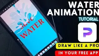 HIPAINT | How to make WATER Animation in 