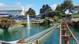 GOLD RUSH ride, Rainbows End, Auckland NZ. Dec 2018 Jan 2019.