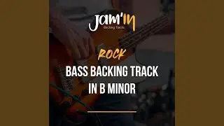 Rock Bass Backing Track in B Minor