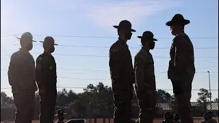 Day in the Life of Fort Benning INFANTRY BASIC TRAINING 100 YARDS Pick Up | Filming