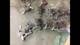 Поворотный Кулак передний левый Мерседес 212 полный привод Ступица передняя левая Mercedes W212