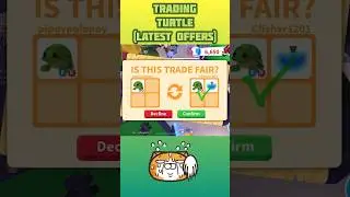 What People Trade For TURTLE in Adopt me #shorts #adoptme
