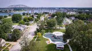 Gratiot Park - Port Huron, MI - Visit a Playground/Splash Pad - Landscape Structures