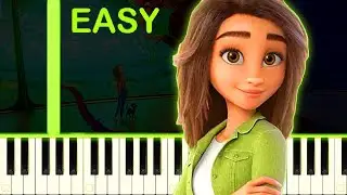 LUCKY STAR | LUCK MOVIE - EASY Piano Tutorial