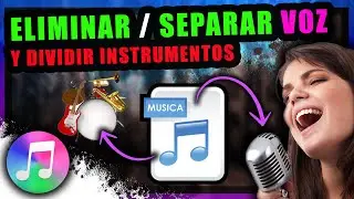 🎵 MÚSICA | Eliminar Voces y separar Instrumentos de una canción