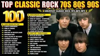 Ultimate 70s 80s 90s Classic Rock Full Album💥 The Beatles, Queen, AC/DC, Pink Floy 💥 4K Ultra HD