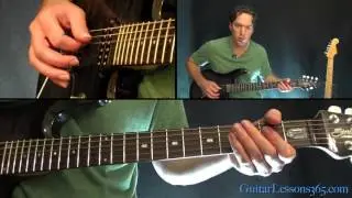 Nightrain Guitar Lesson - Guns N Roses - Chords/Rhythms