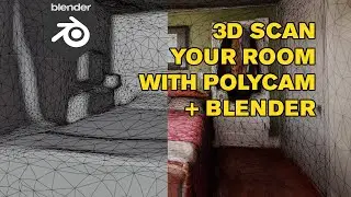 3D effects using Polycam and Blender