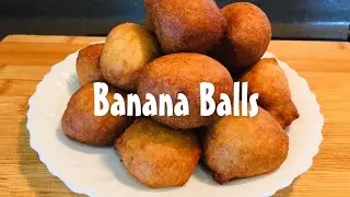 Banana Balls - Fried Tasty Banana Ball Recipe | Easy Snack Recipe