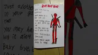 Bye bye bye lyrics #trending #ytshorts #pop #popmusic #nsync #deadpool #wolverine