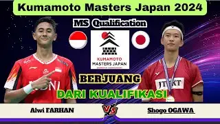 AWAL YANG BAIK - Alwi FARHAN (INA) vs Shogo OGAWA (JPN) |Qualification R16 Japan Masters 2024