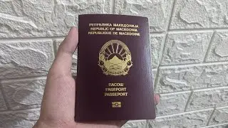 Macedonia Passport | What's inside?