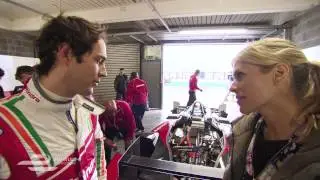 Nicki Shields Meets Mahindra Racing Driver Bruno Senna | FIA Formula E Championship