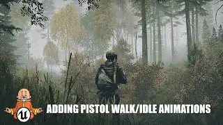 Adding Pistol Walk/Idle Animation #24 - Creating A FPS In Unreal Engine 5.2 (Reboot)