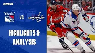 Caps Shut Out Rangers, New York Drops Consecutive Games First Time This Season | New York Rangers