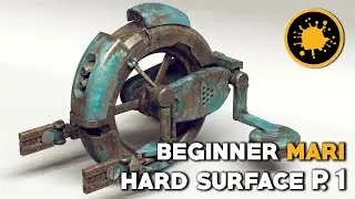 Mari Hard Surface Texturing for Beginners Full Course Part 1: Concept & Collecting Textures