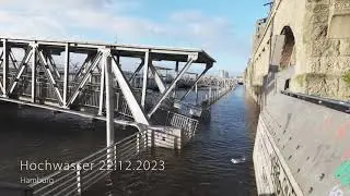 Hochwasser in Hamburg