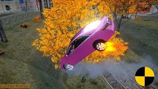 GTA 4 CRASH TESTING REAL CAR 442