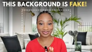 How to Create FAKE BACKGROUND For Youtube Videos |FREE.