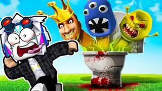 НАШЁЛ КОРОЛЕВСКИЙ СКИБИДИ ТУАЛЕТ! ЭВОЛЮЦИЯ Skibidi toilet! ROBLOX