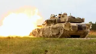 Abrams Tanks, Bradley IFVs Live-Fire - DE22