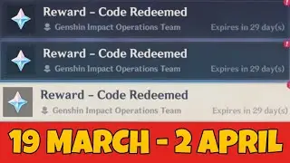 5 NEW GENSHIN IMPACT REDEEM CODES MARCH 2022  - GENSHIN CODES REDEEM || GENSHIN CODES 2022