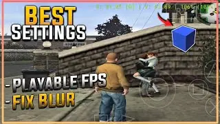 Best Settings game Bully FIX BLUR! AetherSX2 New version